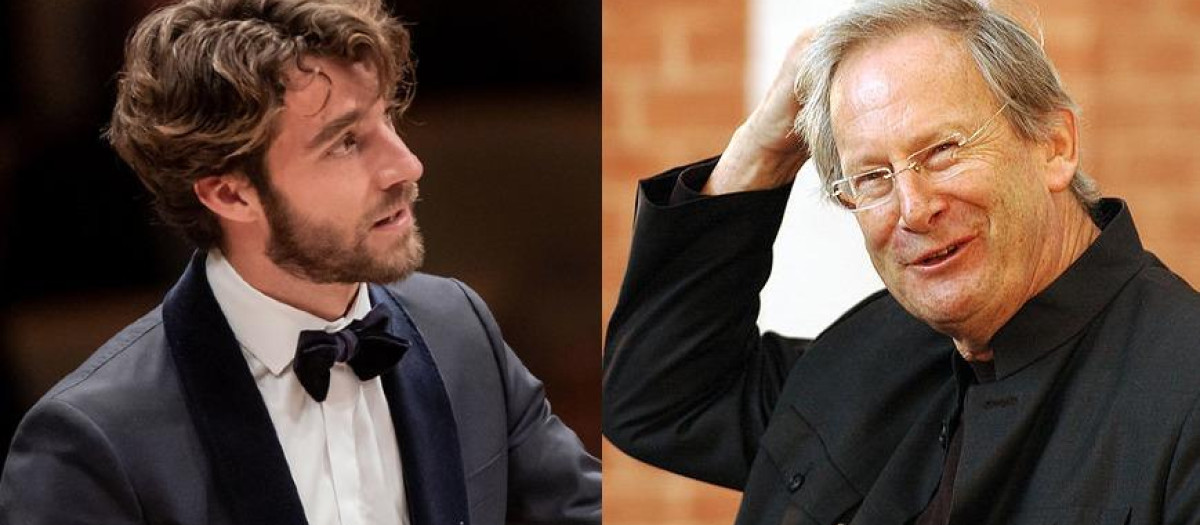 Lorenzo Viotti y John Eliot Gardiner
