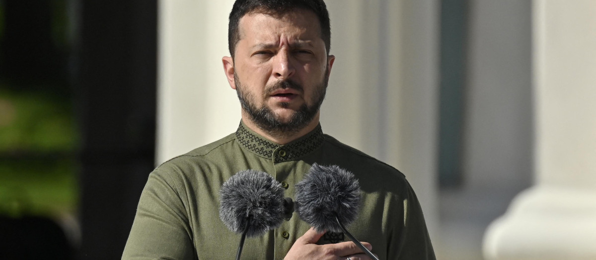 El presidente ucraniano, Volodimir Zelensky