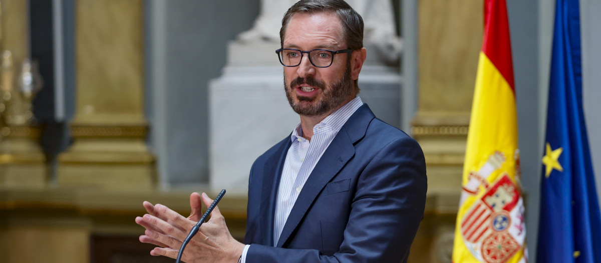 El vicepresidente primero del Senado, Javier Maroto
