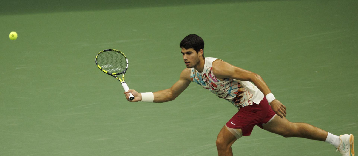 Carlos Alcaraz se enfrenta a Matteo Arnaldi por el pase a cuartos en el US Open de Nueva York