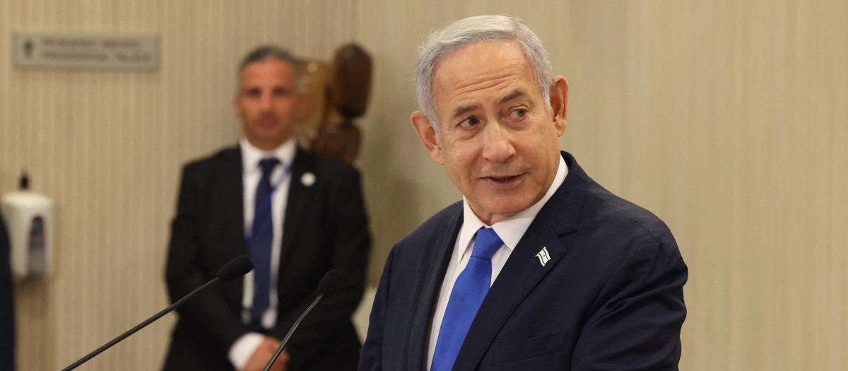El primer ministro israelí, Benjamin Netanyahu