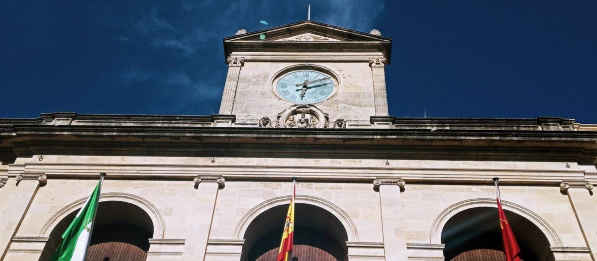 Fachada principal del Ayuntamiento de Sevilla