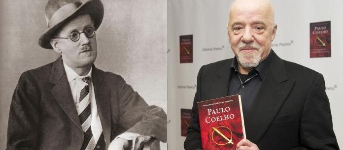 James Joyce y Paulo Coelho