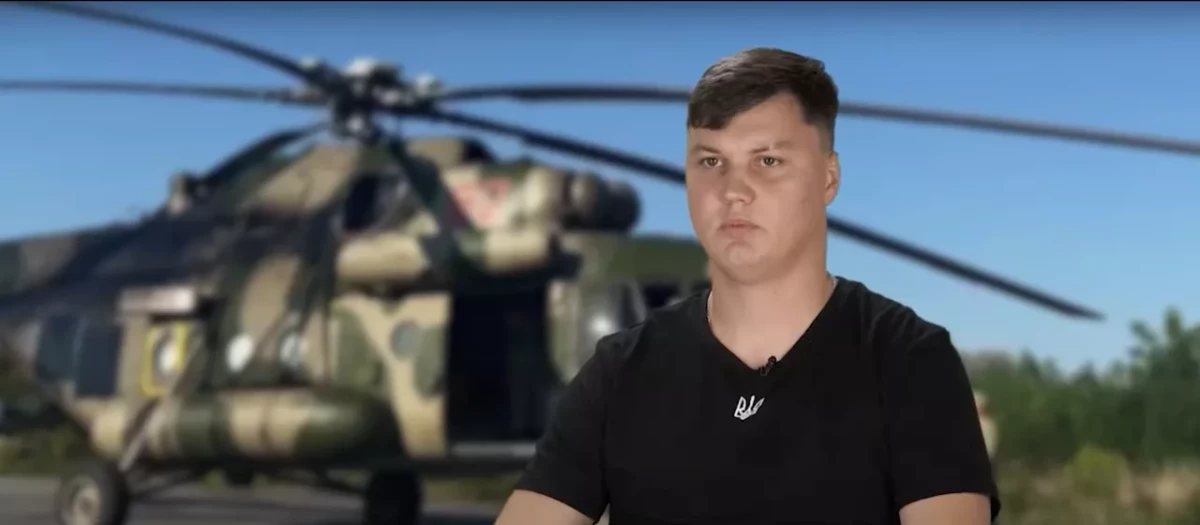 Captura de pantalla del documental que protagonizó Maxim Kuzminov