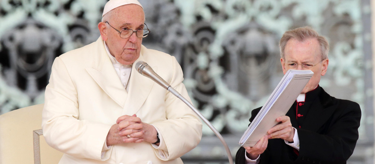 Papa Francisco en la audiencia de los miércoles