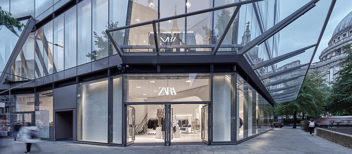 Tienda de Zara en Londres.