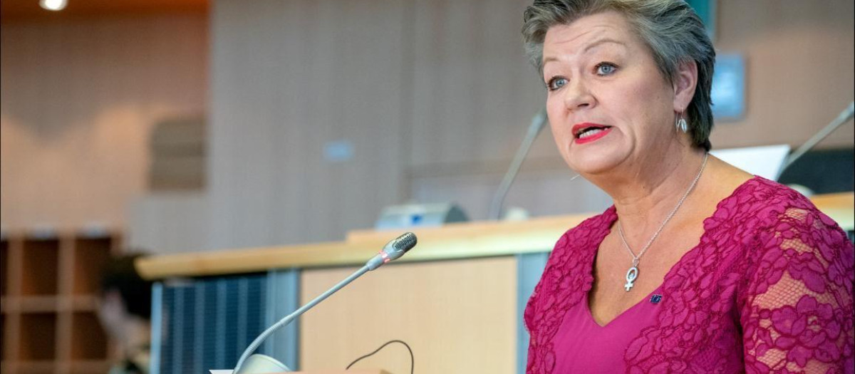 Ylva Johansson, Comisaria europea de Asuntos de Interior