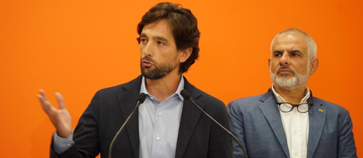 Adrián Vázquez y Carlos Carrizosa