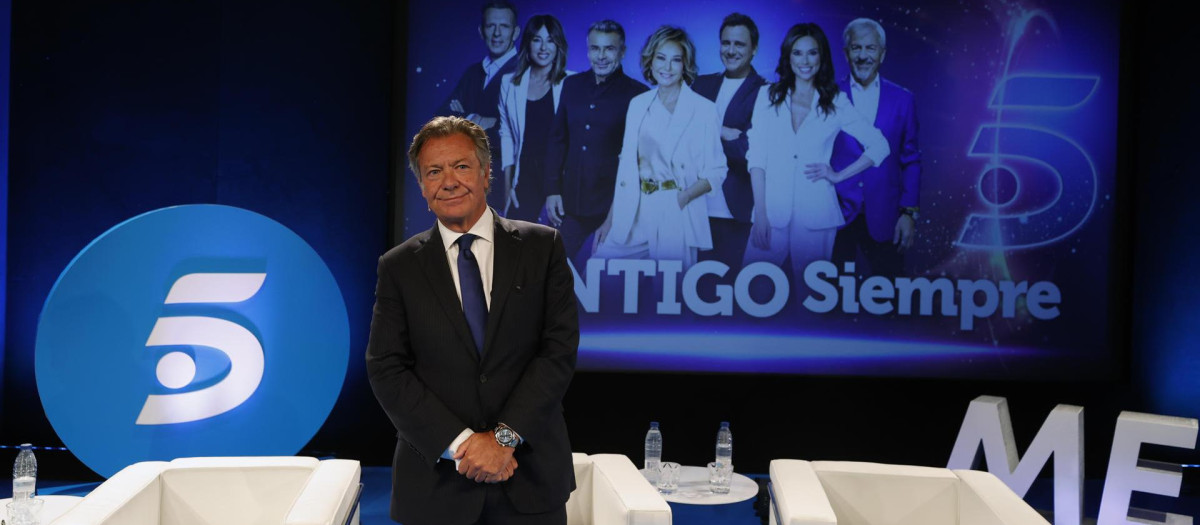 Alessandro Salem, consejero delegado de Mediaset, durante la presentación de 'La nueva Telecinco' en Madrid