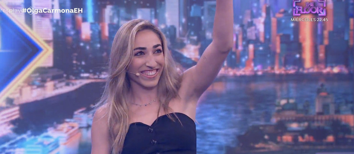 Olga Carmona, este lunes en 'El Hormiguero'