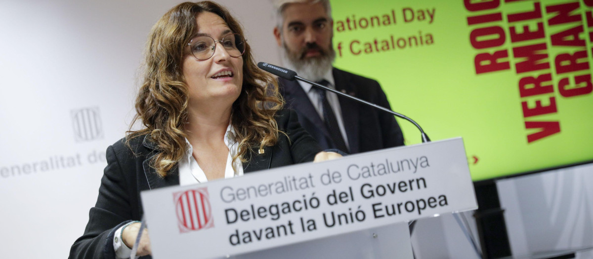 La consejera de Presidencia de Cataluña, Laura Vilagrà