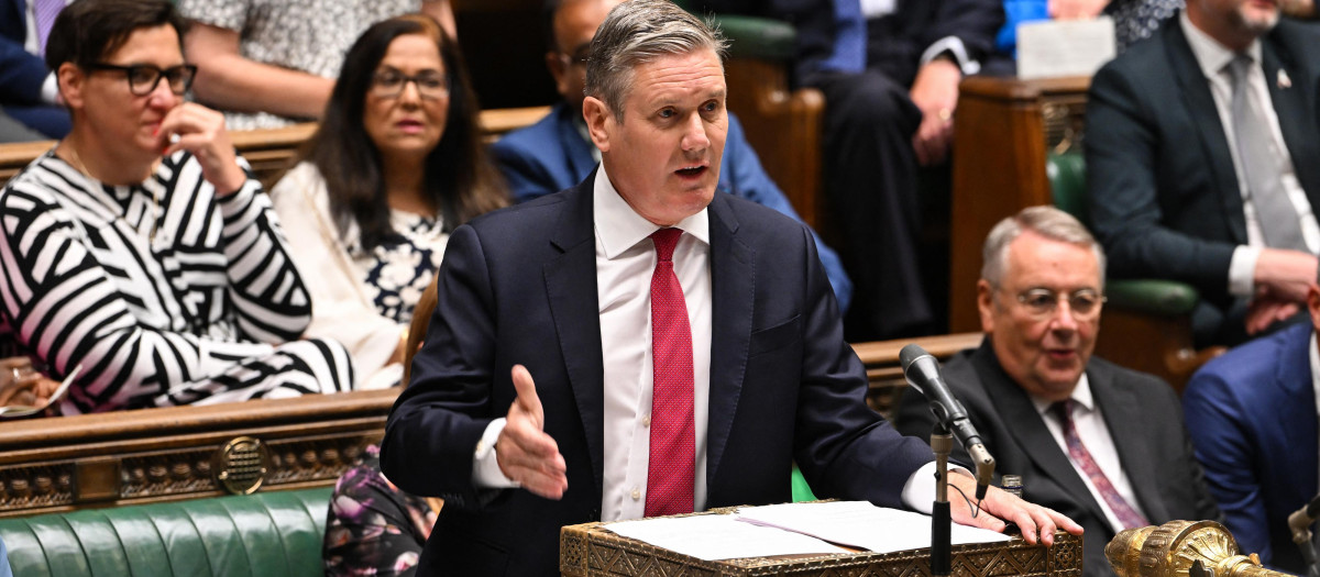 Keir Starmer, líder del Partido Laborista del Reino Unido