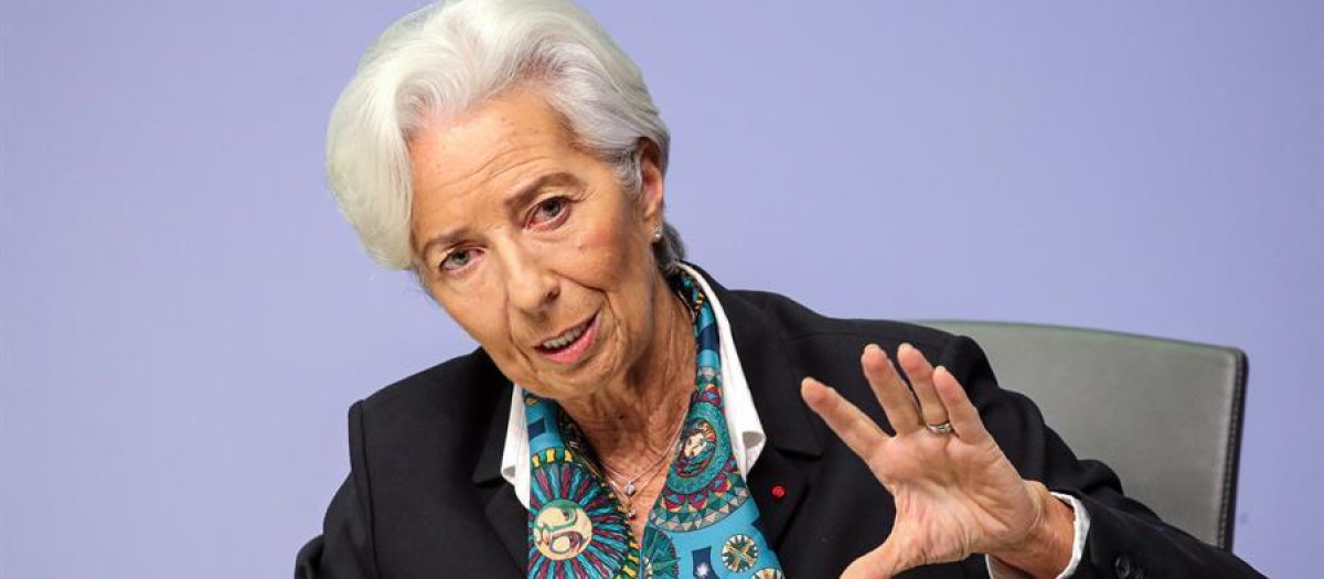 La presidenta del BCE, Christine Lagarde.