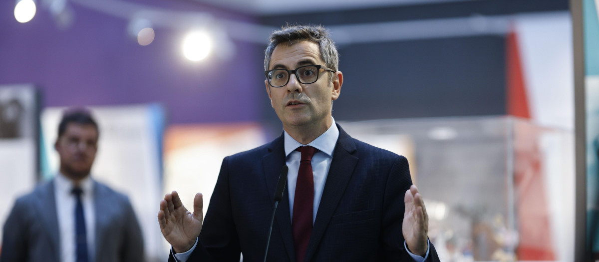 El ministro de la Presidencia, Félix Bolaños