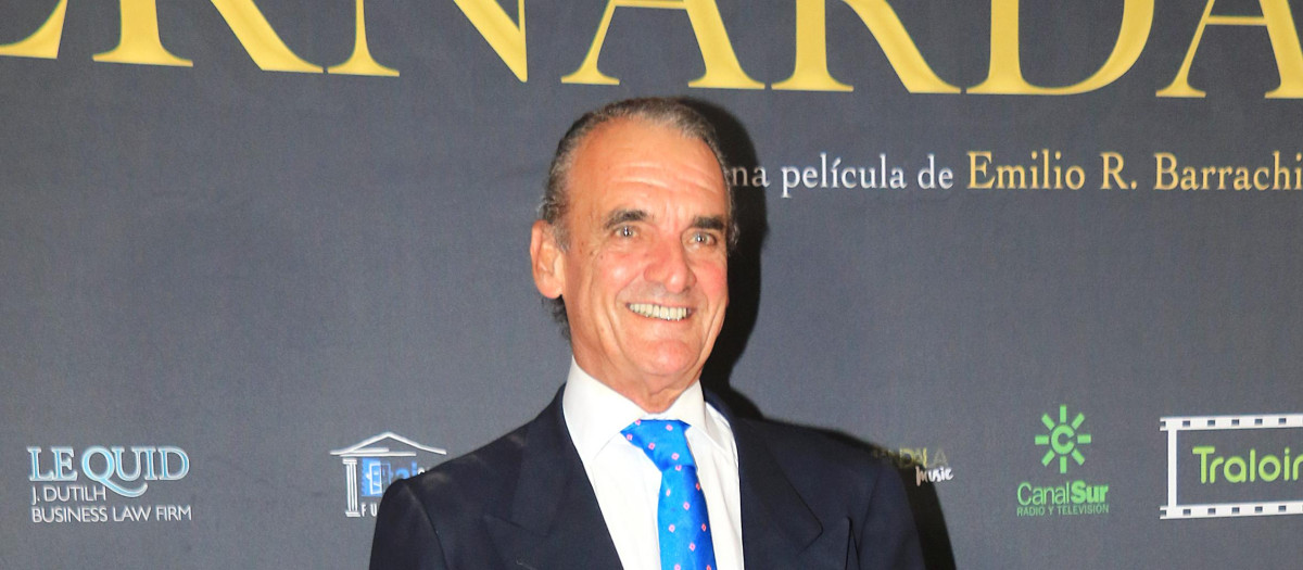 Mario Conde at photocall of premiere film “ Bernarda " in Sevilla on Thursday , 25 october 2018