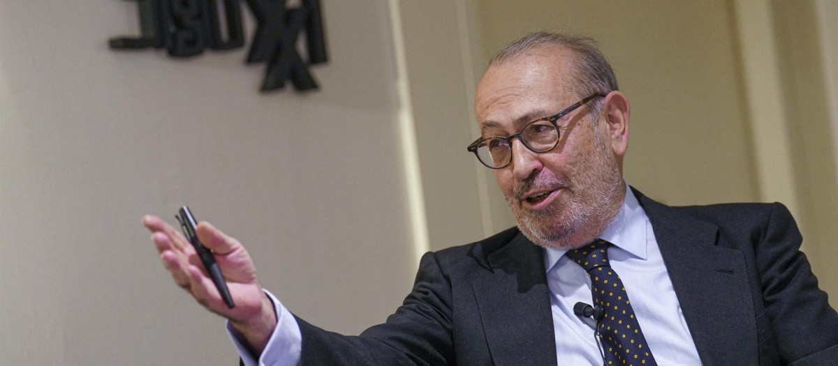 El exsecretario general del Partido Socialista, Nicolás Redondo Terreros