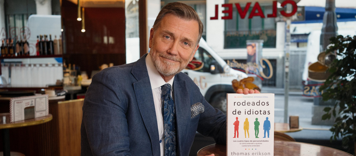 Entrevista a Thomas Erikson, autor del libro 'Rodeados de idiotas' (Ed. Planeta)