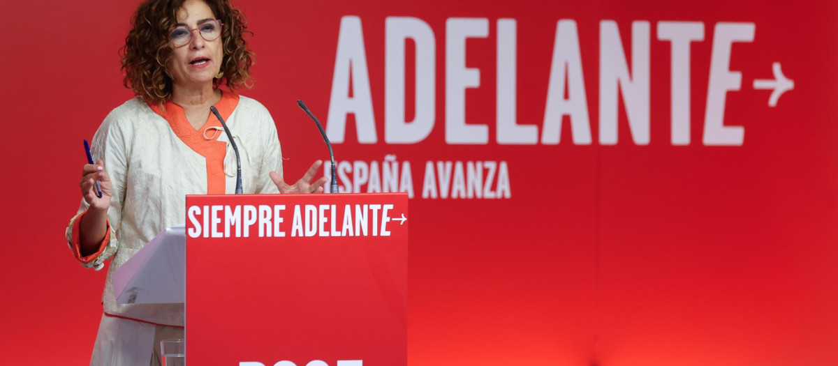 María Jesús Montero, ministra de Hacienda y Función Pública
