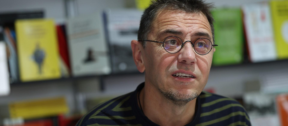 El cofundador de Podemos, Juan Carlos Monedero