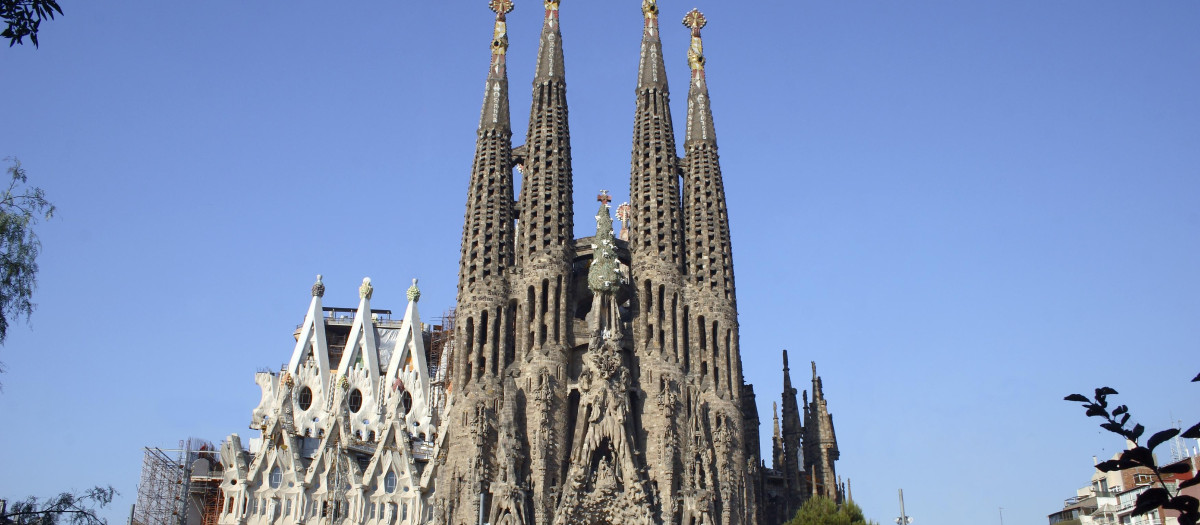 Sagrada Familia, Barcelona, España 
Antonio Gaudi Arquitectura Barcelona Edificio España Europa Sagrada Familia