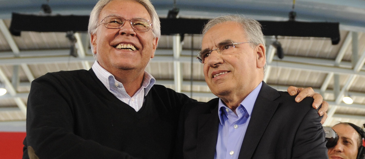 Directo | Alfonso Guerra y Felipe González presentan libro en plena polémica de la amnistía