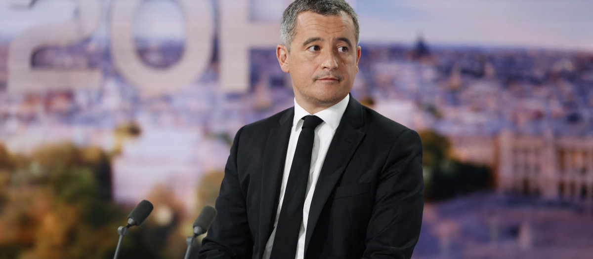 El ministro del Interior de Francia, Gerald Darmanin