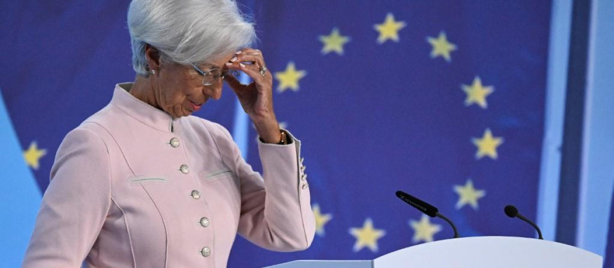 La presidenta del BCE, Christine Lagarde.