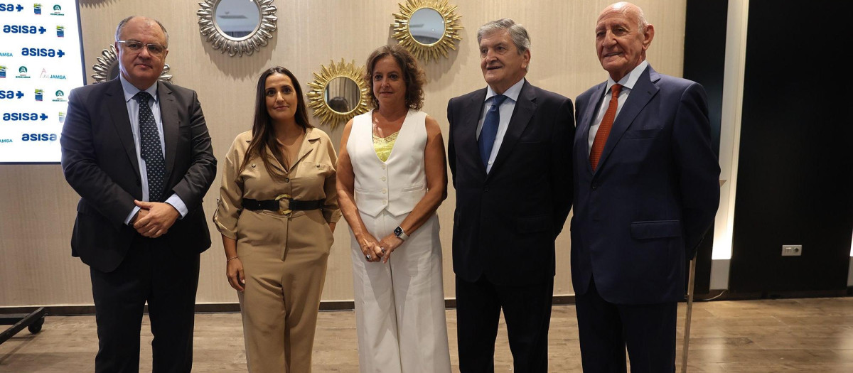 Antonio Prieto, Beatriz Jurado, Catalina García, Enrique de Porres y Rafael Navas