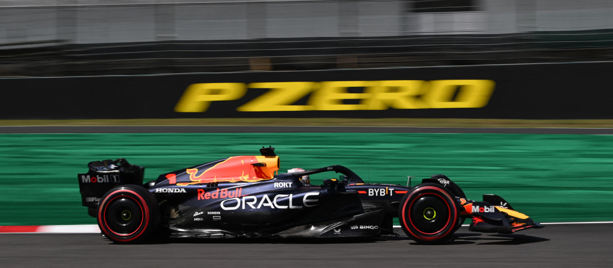 Max Verstappen durante la jornada de sábado en Suzuka