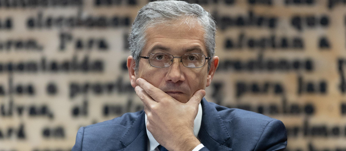 El gobernador del Banco de España, Pablo Hernández de Cos