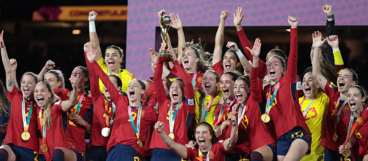 La selección española ganó el Mundial el pasado mes de agosto