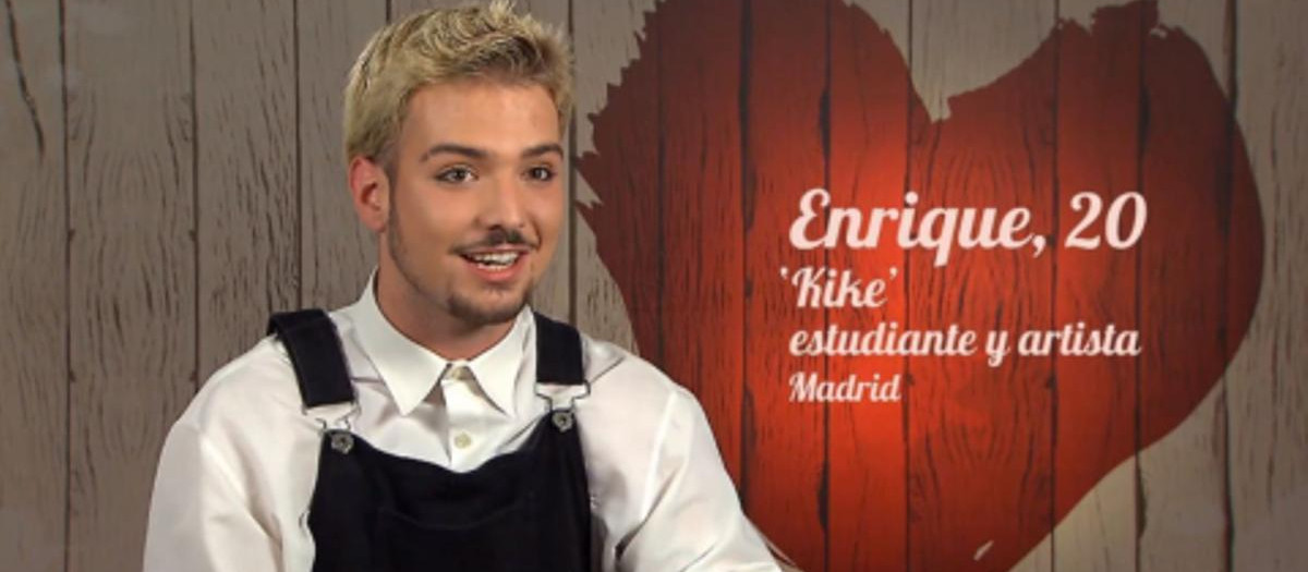 Enrique ´Kike´ Lopez, en el programa First Dates