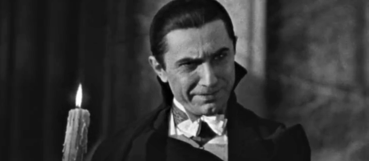 El actor Bela Lugosi como Drácula en 1931