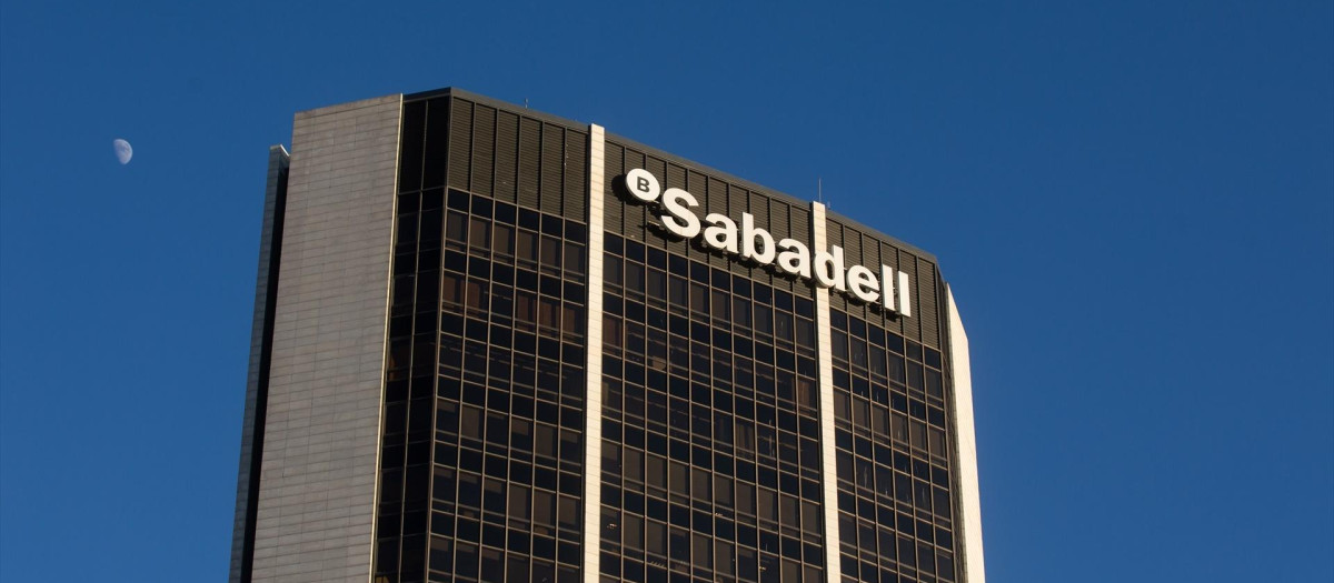 Fachada del Banco Sabadell