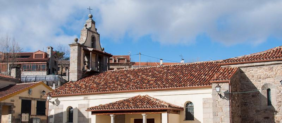 Imagen de la ermita de Santamaria de la alameda