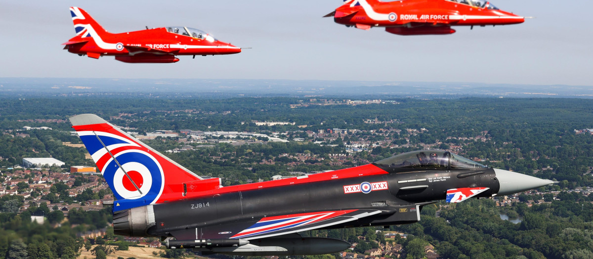 La patrulla Red Arrows