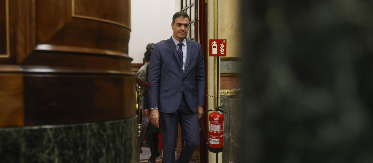 Pedro Sánchez, en una imagen reciente en el Congreso