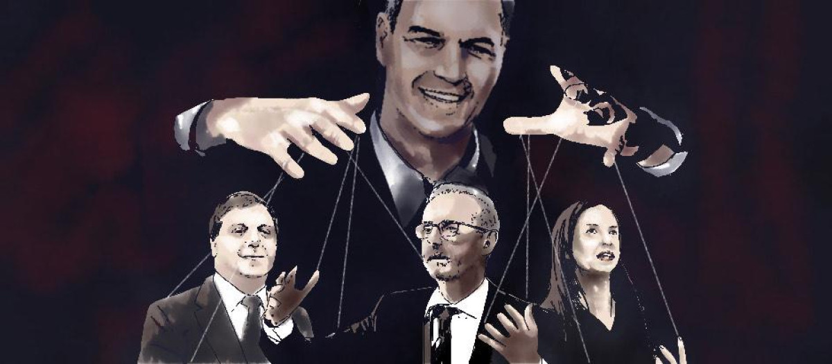 Los presidentes de Correos, Indra y Redeia, a la expectativa.