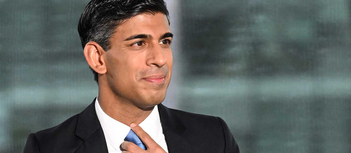 El primer ministro británico, Rishi Sunak
