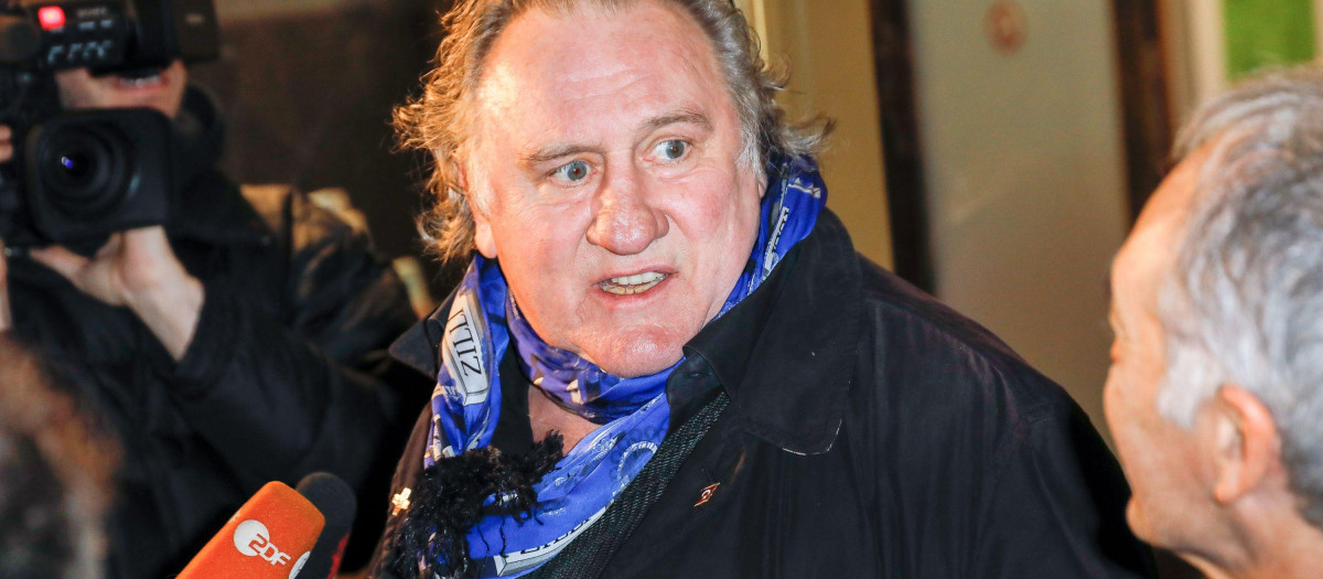 Actor Gerard Depardieu attending 'The Taste of Small Things' Premiere, Berlin, Germany - 12 Jan 2023