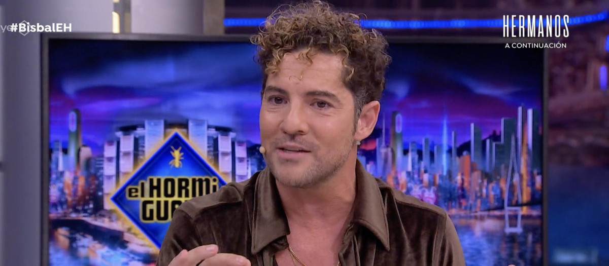 David Bisbal, este lunes en 'El Hormiguero'