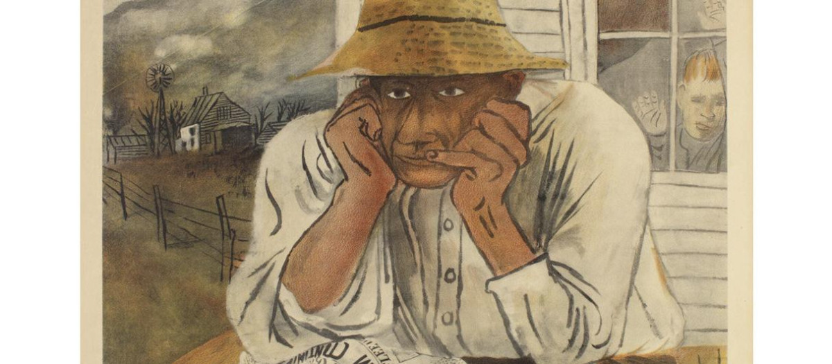 'Years of dust', obra de Ben Shahn, en el Museo Reina Sofía