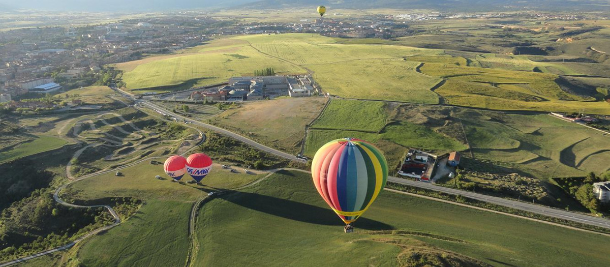 Globos aerostáticos en Madrid