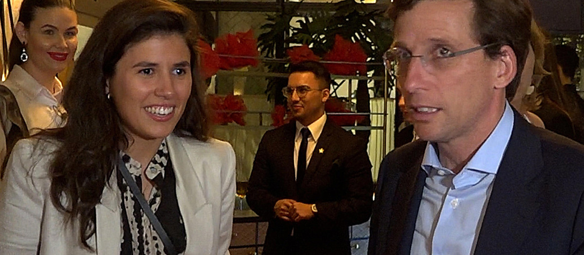 José Luis Martínez- Almeida y Teresa Urquijo