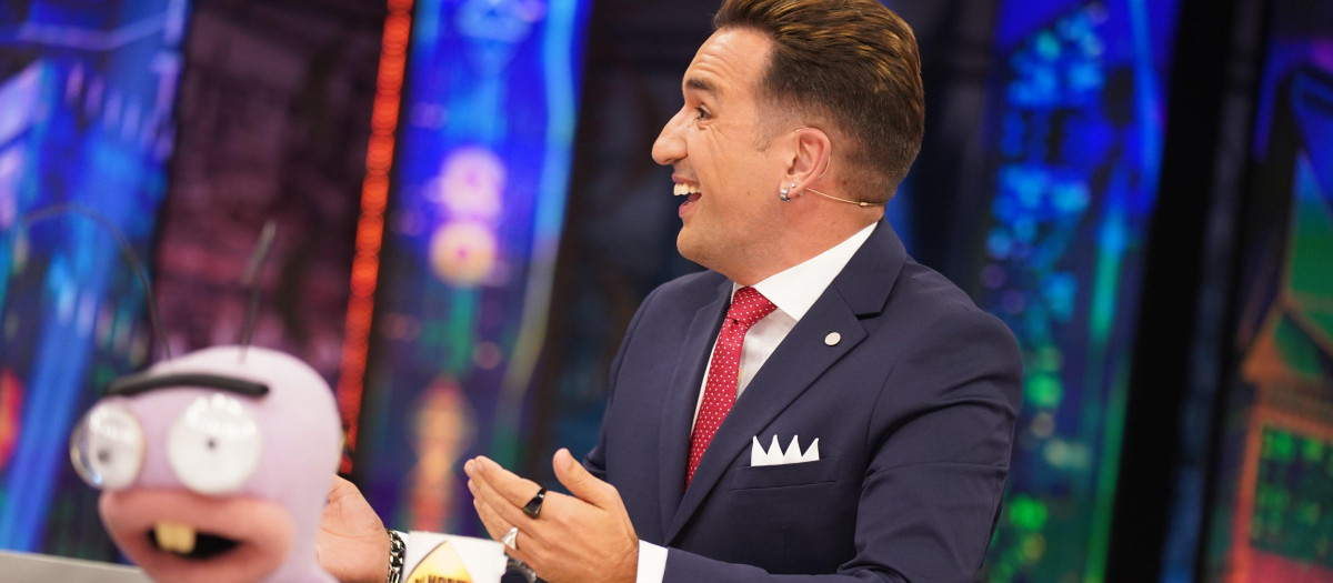 Miguel Lago, en el plato de El Hormiguero