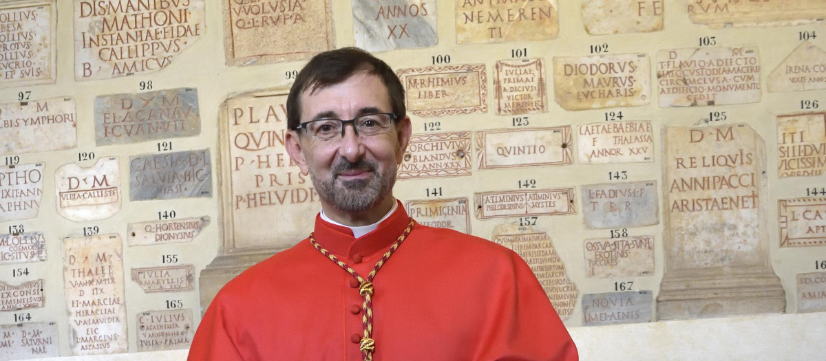 El nuevo cardenal y arzobispo de Madrid, José Cobo