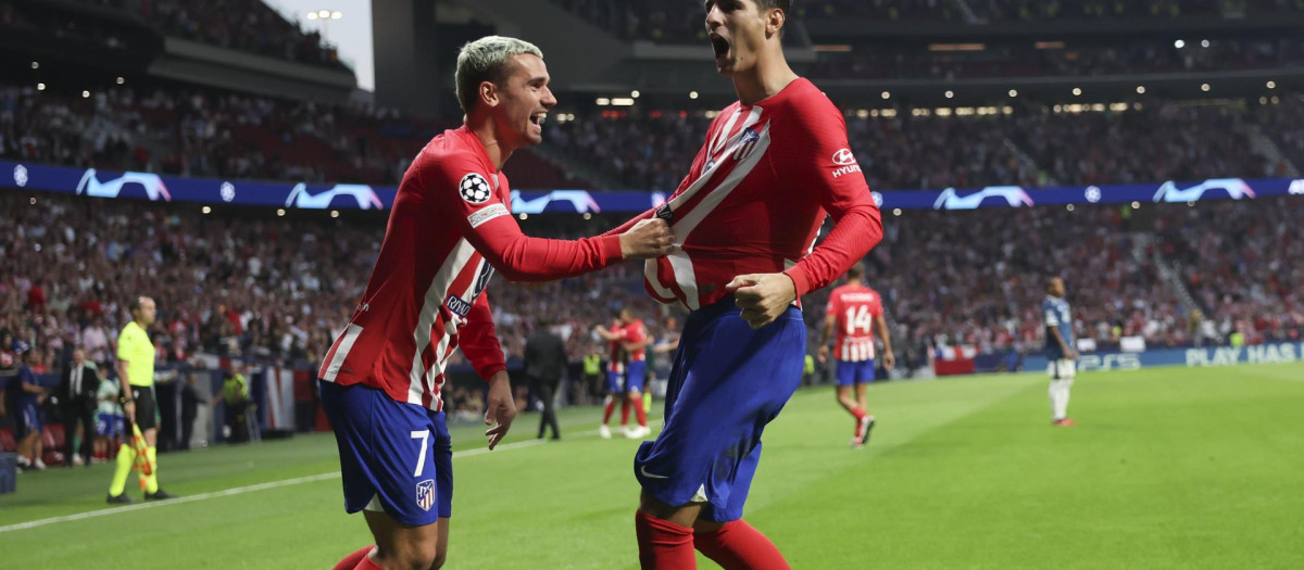 Álvaro Morata ha sido el héroe del Atlético de Madrid frente al Feyenoord