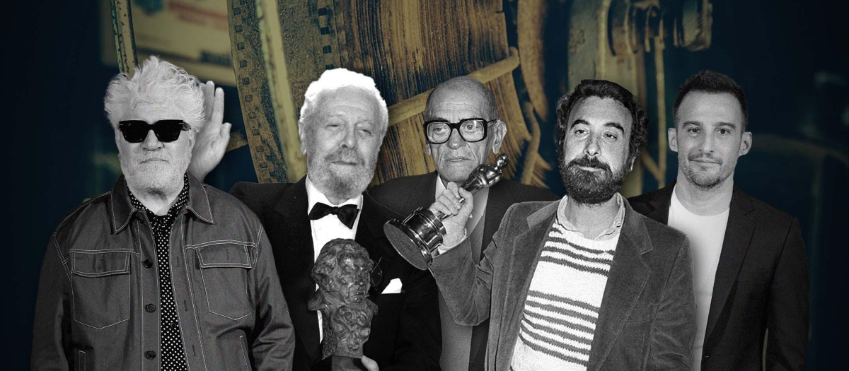 Almodóvar, Berlanga, Buñuel, Garci y Amenábar
