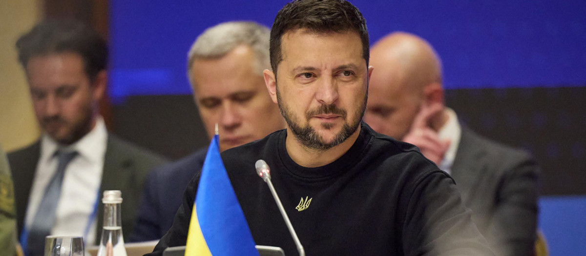 Volodimir Zelenski, presidente de Ucrania