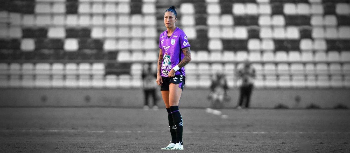 La jugadora de la selección española femenina de fútbol, Jenni Hermoso